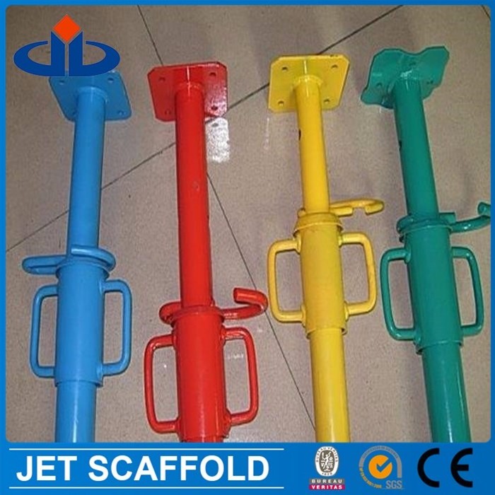 factory Push-pull Metal Props Scaffolding Shoring Adjustable Steel Prop Nigeria scaffolding props for construction