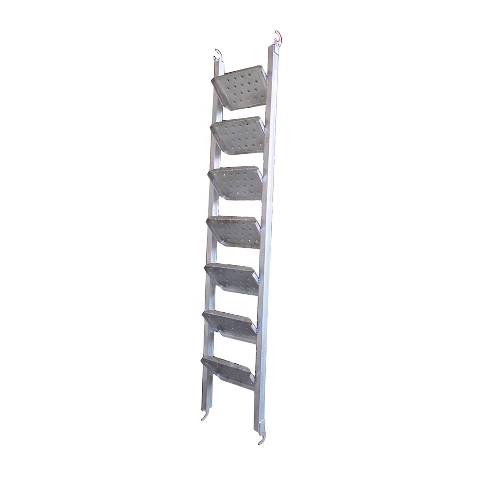 aluminum stair scaffold Heavy Duty construction step ladder scaffolding used aluminum ladder