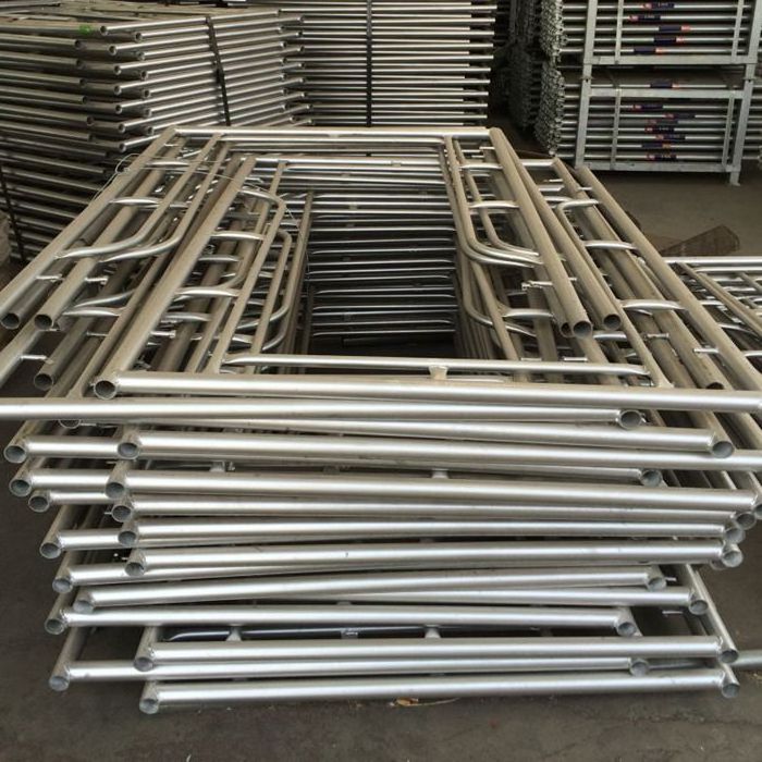 Walk Broad Ladder Steel Scaffolding Frame Scaffold 3ft 4ft 5.5ft Office Building Free Spare Parts Apartment Hospital 1 YEAR