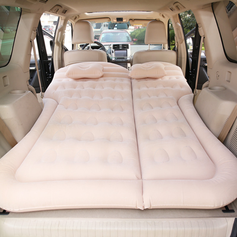 Car folding travel mattress SUV rear seat sleeping mat trunk car inflatable bed car air mattress inflatable mattress