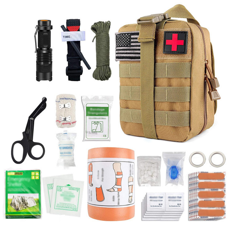 Portable Camping Survival Trauma First Aid Bag Emergency First Aid Kit outdoor multifunctional  First Aid Kit