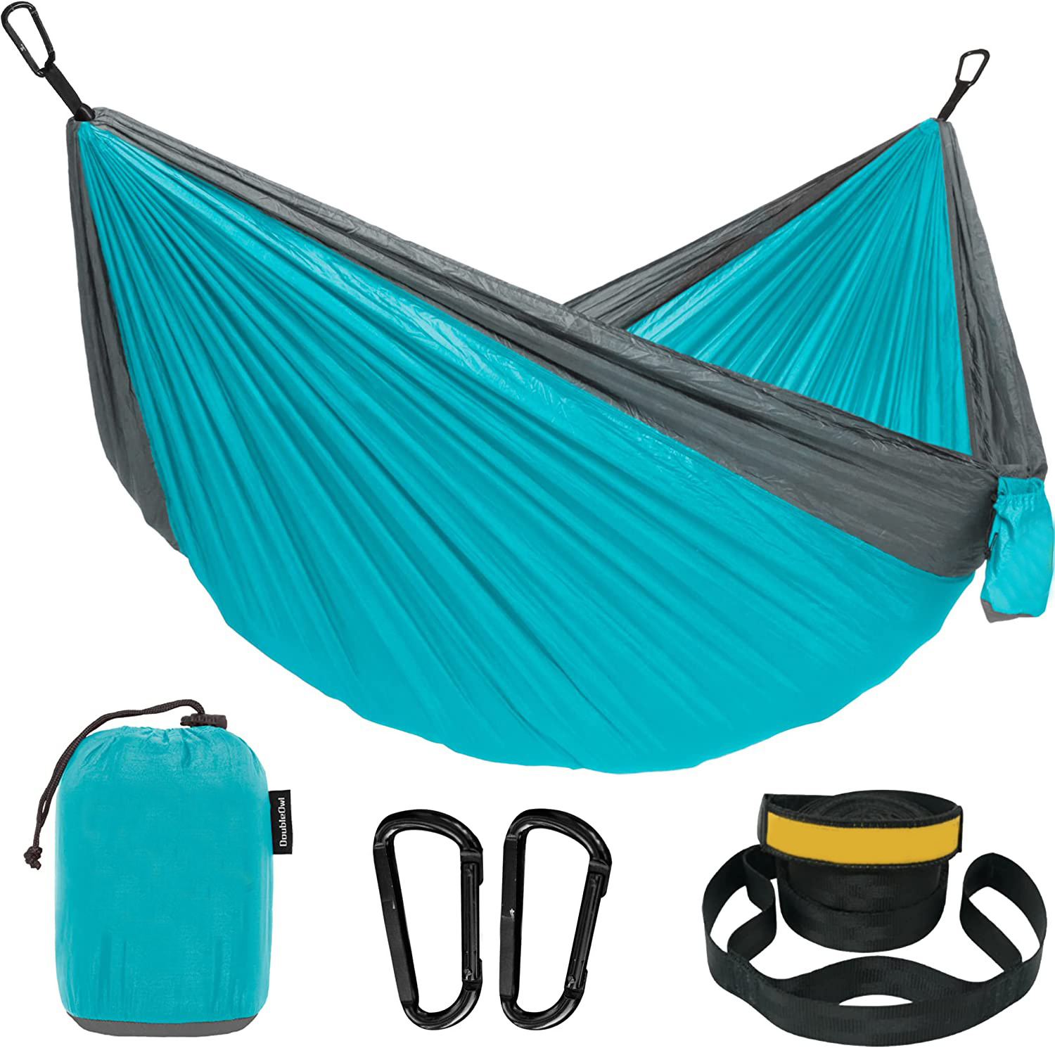 JETSHARK portable outdoor hammock bed Double strap hammock net camping outdoor sports hammocks