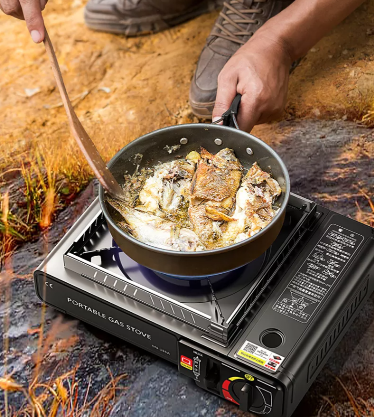 CPK-ST034 ceramic burner Multi-Function Camping Hiking Tents Gas Stove with CE portable Camping Kitchen Cooking Small Gas Stove