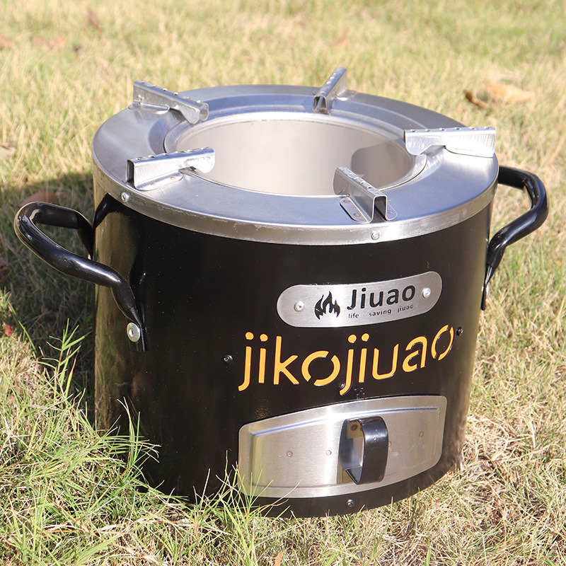 JETSHARK Stainless steel domestic wood stove Cooking wood stove multifunctional picnic stove