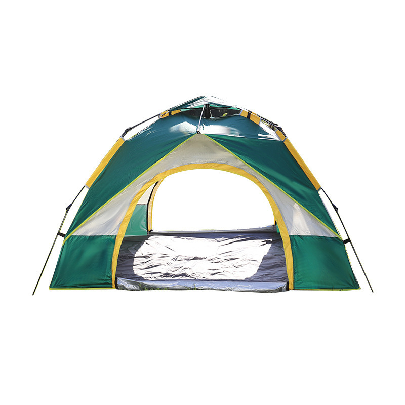 Jetshark single-story camping tent outdoor tent for mountaineering and fishing Oxford cloth  for 3-4 people camping tent