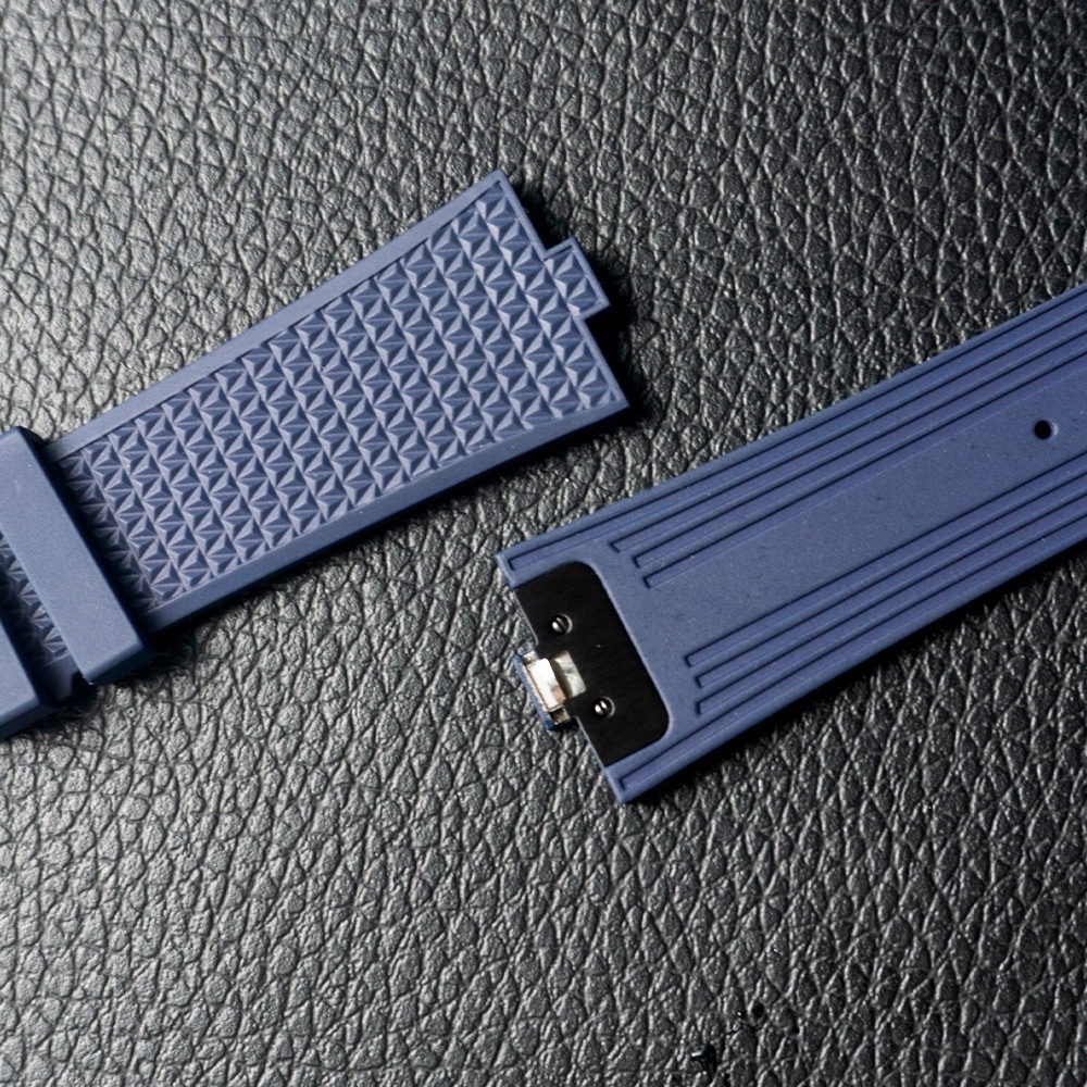 Jettda Premium Constantin 24x7mm VCO Watch Band FKM Rubber Strap For 4500v 5500v 7900v Vacheron Oversea Luxury Watch