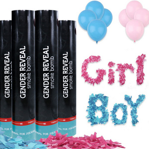 Gender Reveal Confetti Cannon Party Popper New Years Eve Birthday Wedding Showtime Celebrations Glitter