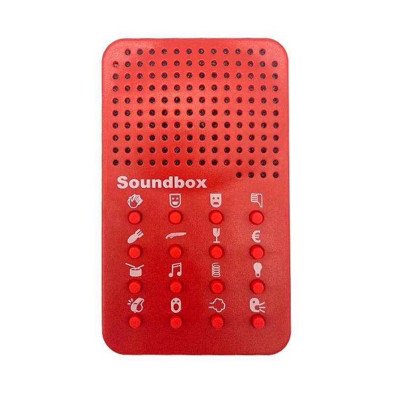 New 16 Funny Effect Sound Box Fart Clap Cash Strange Sound Button Custom Electronic Party Sound Buzzers