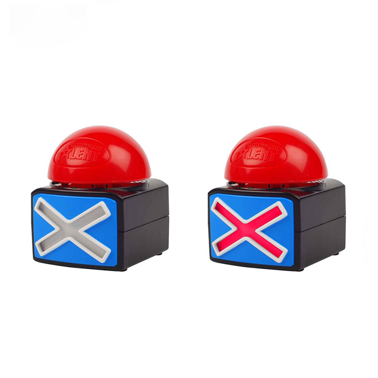 Hot Sale Funny Multi-Color Customized Talent Show Buzzer Loud Sound Button