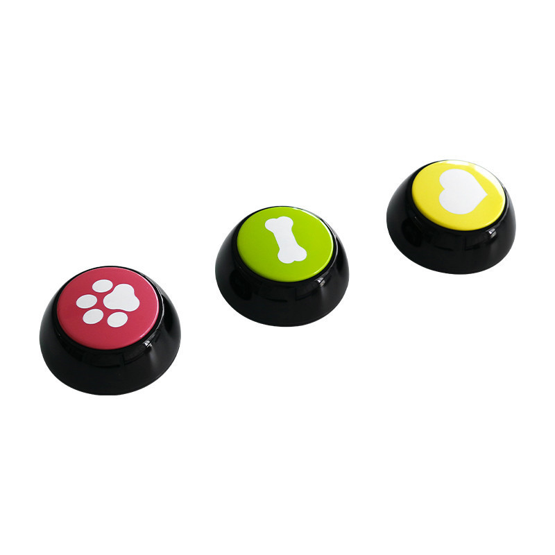 OEM Electronic Voice Recording Portable Sound Effect Game Button Funny Pet Dog Button Buzzer