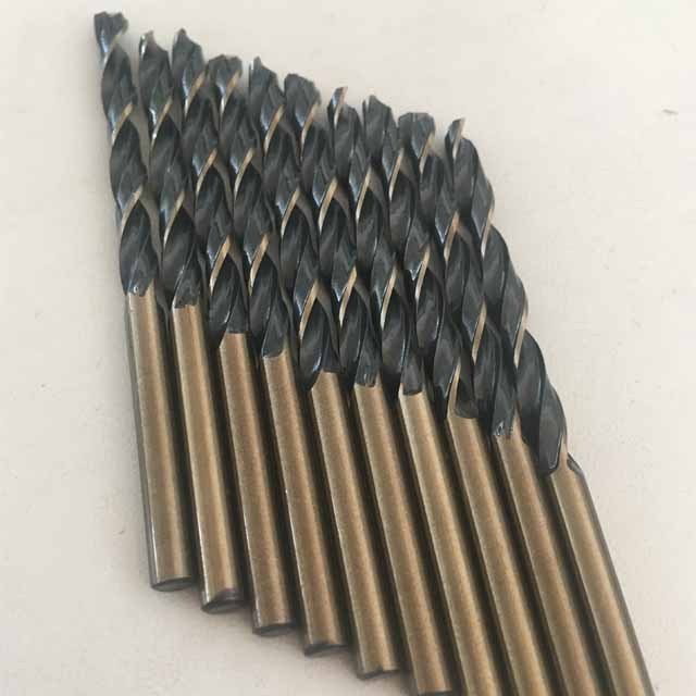 HSS twist M35 fully ground cobalt 5% drill bits jobber length drill bit