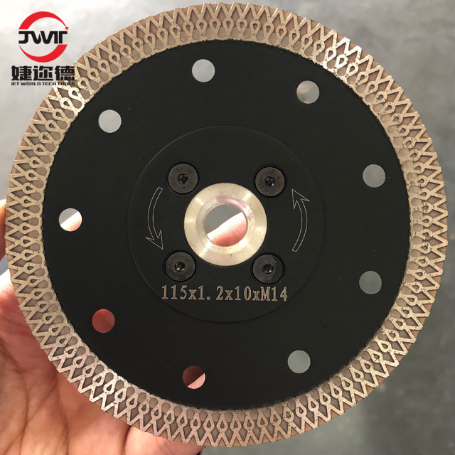 Hot Press Super thin turbo porcelain ceramic tile cutting saw blade circular diamond saw blade cutting tile disc 6