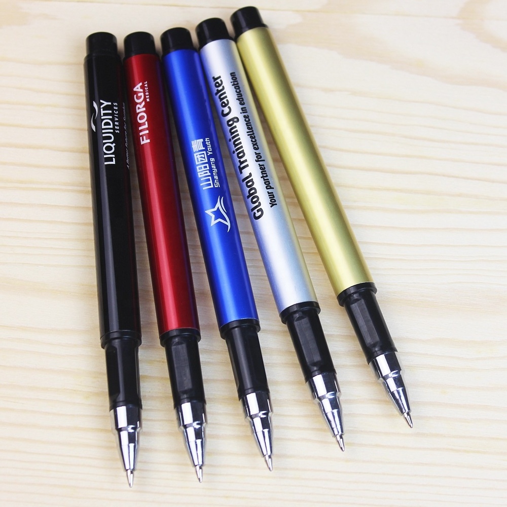 Gift box set high quality stainless steel roller pen metal pens