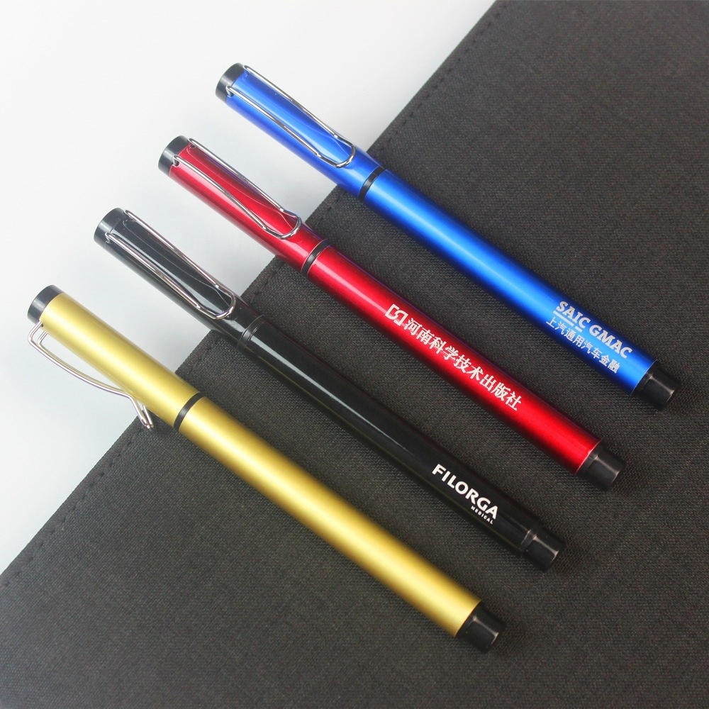 Gift box set high quality stainless steel roller pen metal pens