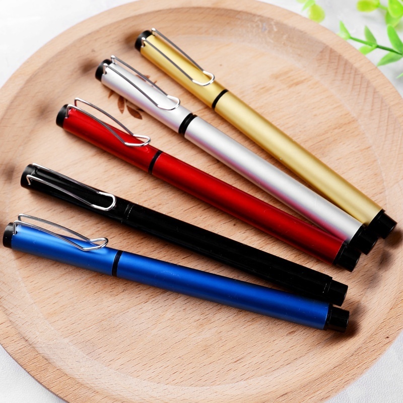 Gift box set high quality stainless steel roller pen metal pens