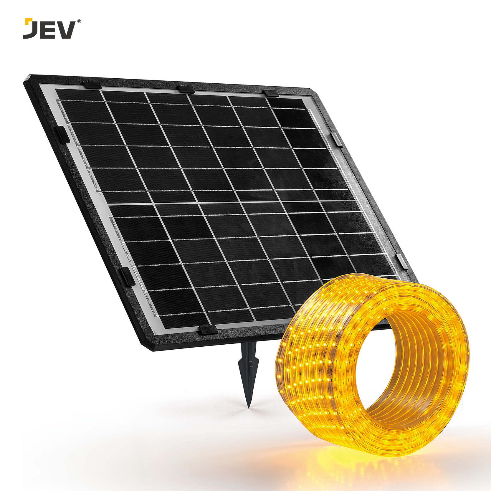 Solar Garden Solar Led Strip Light 80 IP65 Solar Power Electric Fence Energizer Stair Light High Quality PVC Solar Cell DC 24V