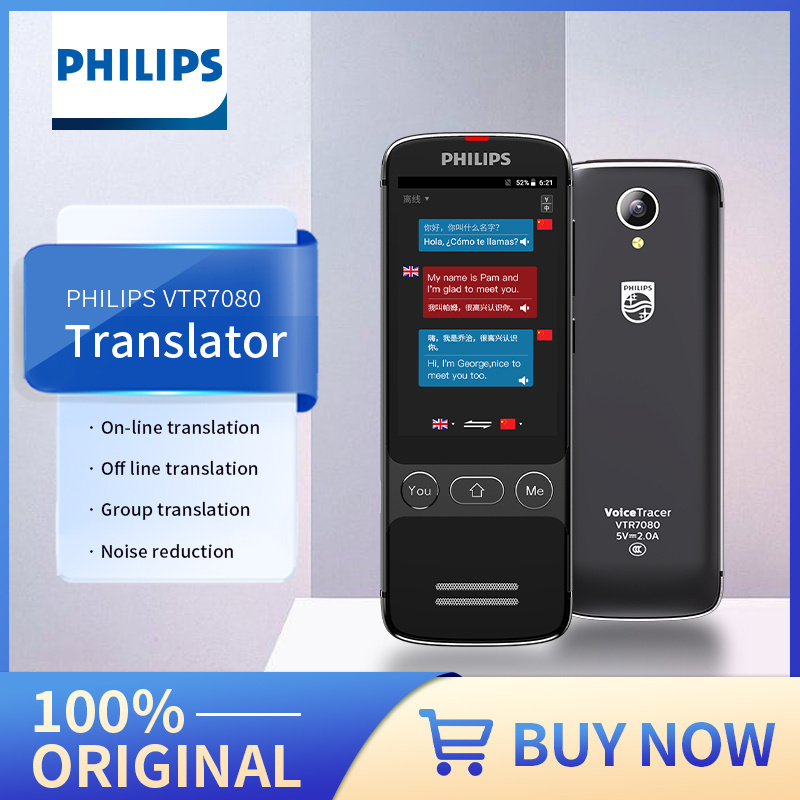 2023 Smart Translators 85 Language Translator Device With Voice Real Time Translator For Business Office Students