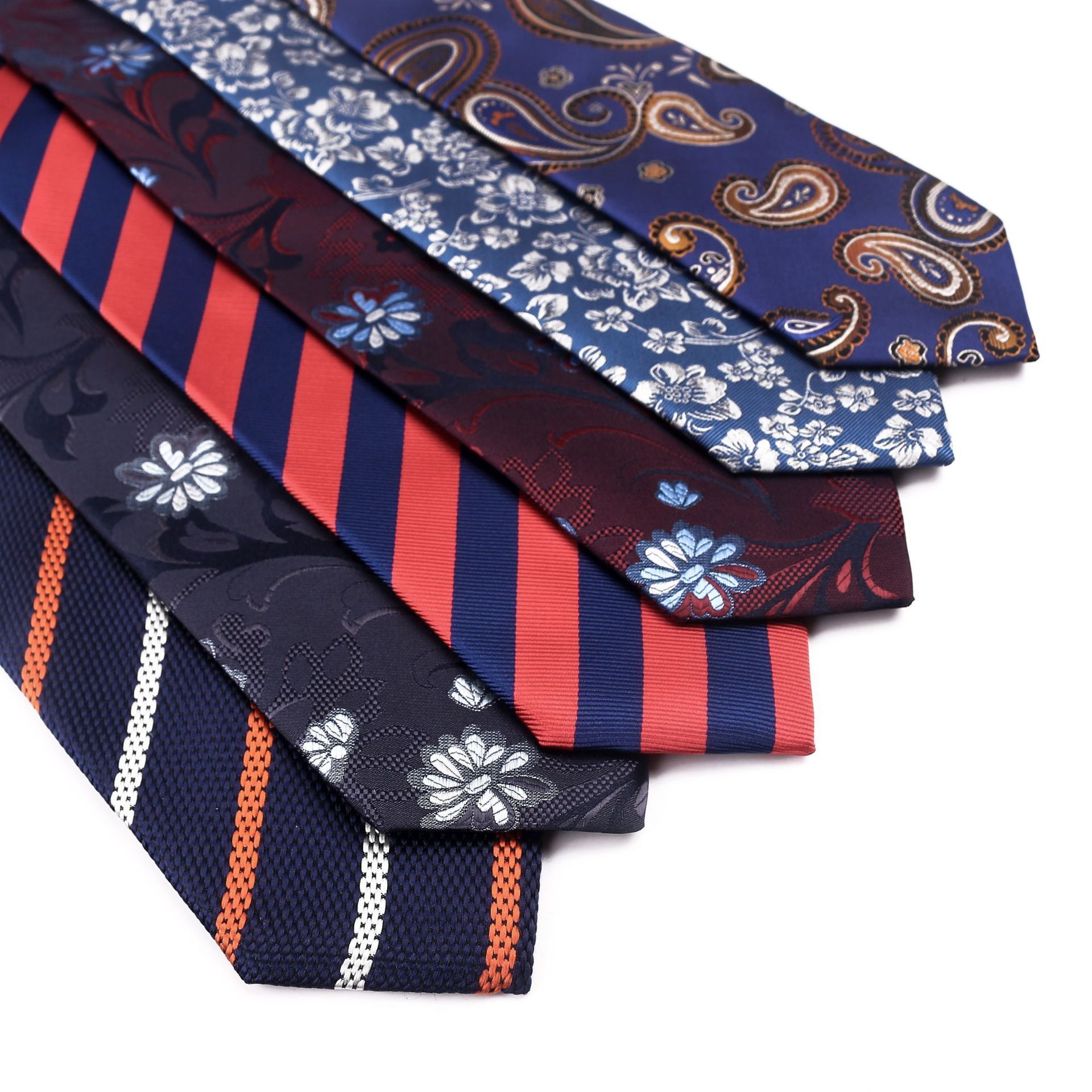 microfiber polyester men's tie and handchief for shirt tie and pocket square set