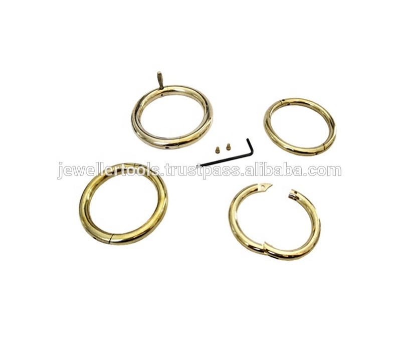 BULL NOSE HOLDING HOLDER RING RINGS MADE OF BRASS COPPER STAINLESS STEEL FOR ANIMALS VETERINARY INSTRUMENTS TOOLS