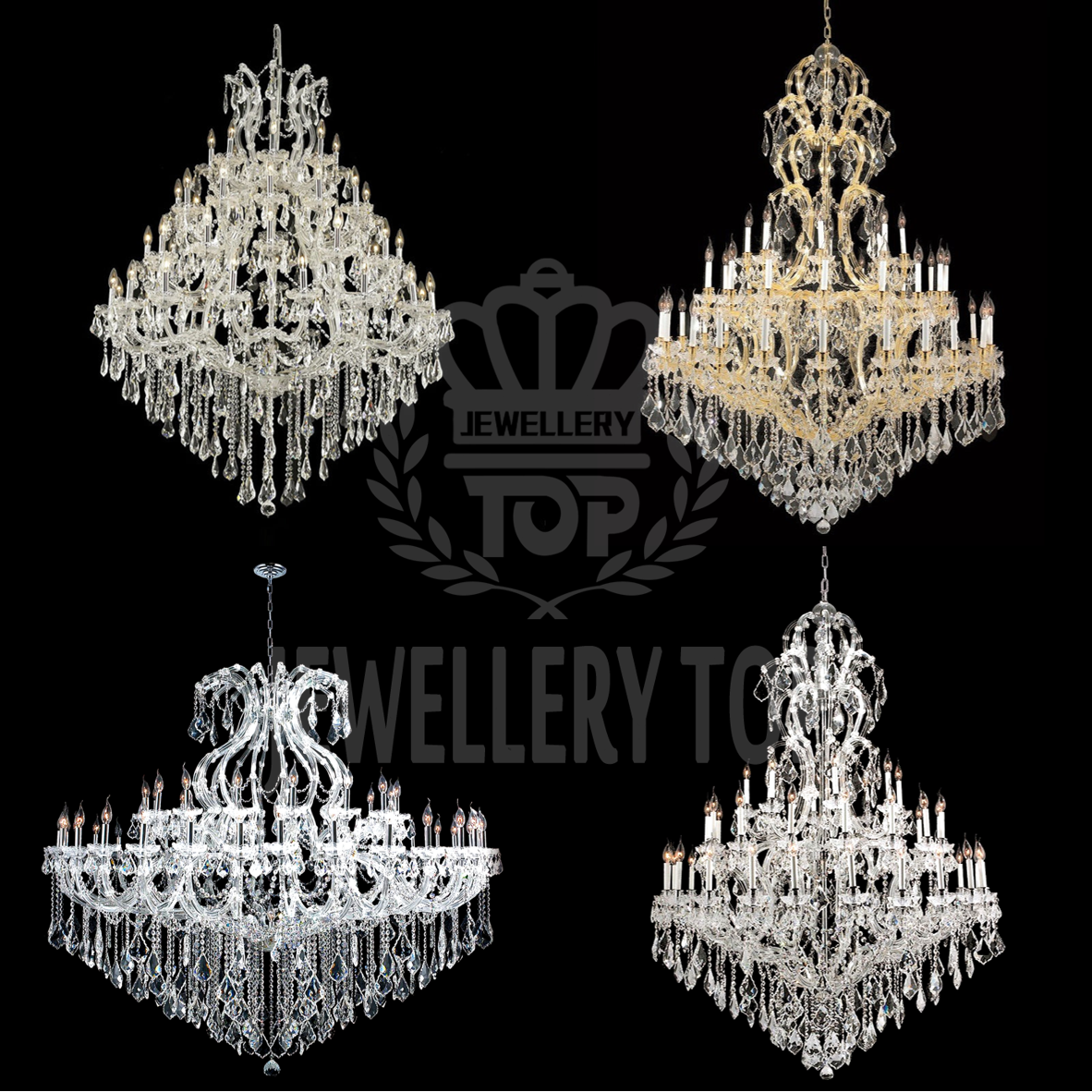 Jewellerytop glass pendant lights k9 crystal maria theresa chandelier gold banquet hall light asfour crystal chandeliers wedding