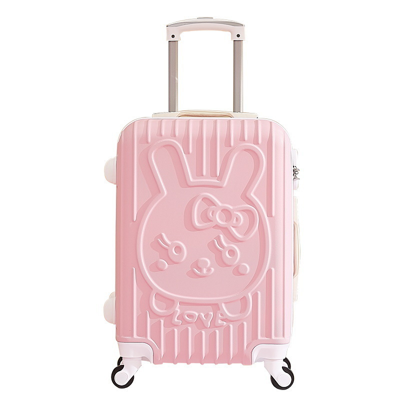 New love cartoon cute cat mother trolley suitcase universal luggage sets wheel password suitcase 20 inch boarding case AP875