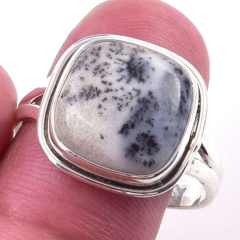 Reasonable Prices Dendrite Opal Ring with Classical Designed & Natural Stone Made Ring For Sale By Indian Exporters