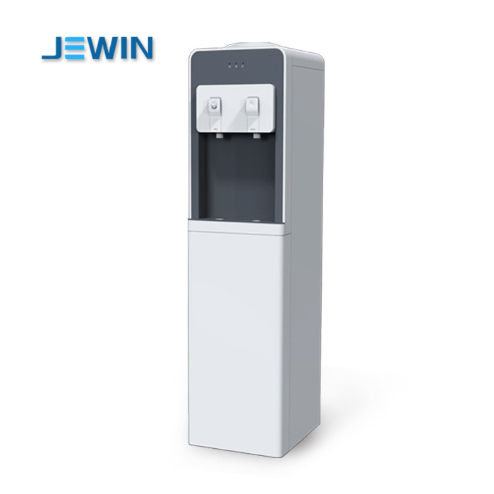 Stand Water cooler dispenser with compressor cooling storage cabinet or refrigerator