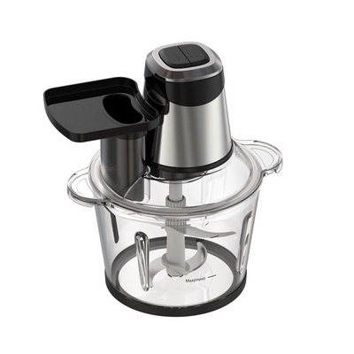 Multipurpose 500W Food Processor Meat Grinder Electric 4 Blade Glass Bowl Vegetable Galic Chopper