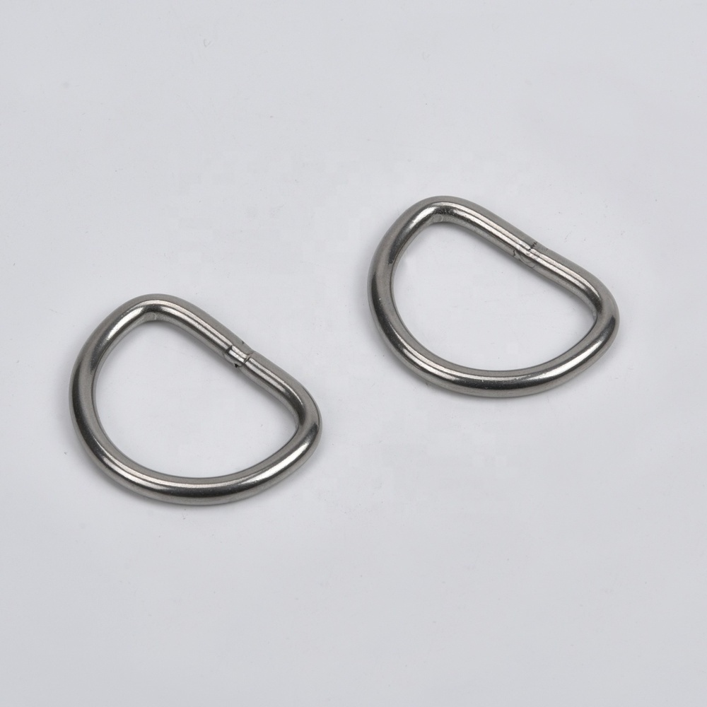 D-645SS 6mm diameter stainless steel SS304 high quality welded D-Ring