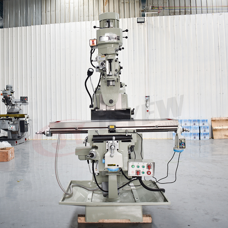 Manual milling machine M5W M6W universal milling machine 50*25 universal milling machine heavy duty