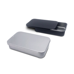 Factory Price Wholesale Best Quality Sliding Tin Drawer Boxes Metal Tin Box Package Coffee