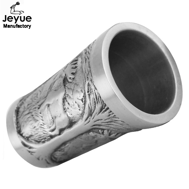 Hot sale luxurious gin whiskey vodka wine cup shot glass stainless steel glass shot