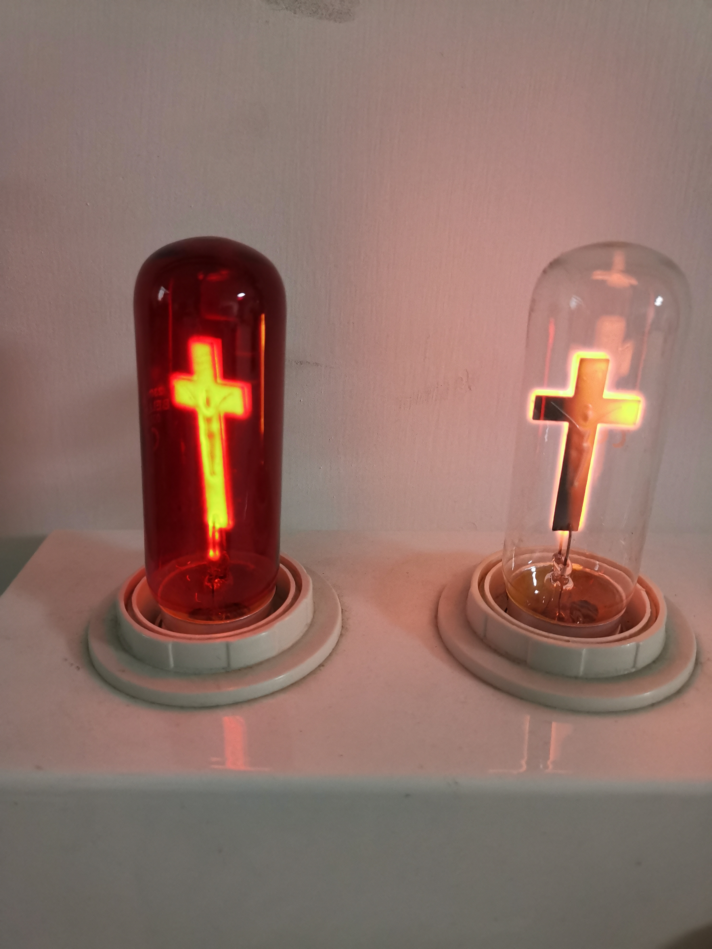 Hot selling t30 Jesus cross bulb edison filament bulb light church decoration lighting bulb