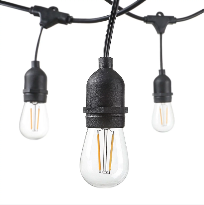 High quality Waterproof IP65 Outdoor Christmas Light Bulb S14 String light for patio