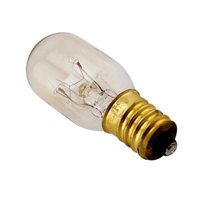 15W high temperature incandescent bulb filament bulb T20*48mm E12 for microwave oven light bulb