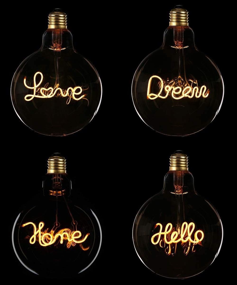 Decorative Peace Bulb Romantic Touch LED Bulb G125