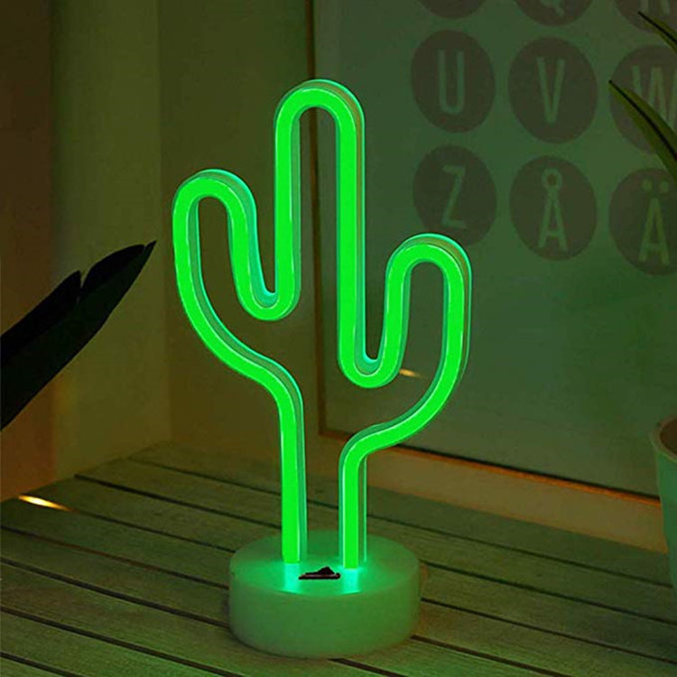 Factory Custom Led Neon Night Light Neon Sign DIY Night Light for Table Lamp Battery Decoration 1-year SWITCH