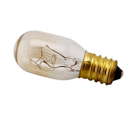 15W high temperature incandescent bulb filament bulb T20*48mm E12 for microwave oven light bulb