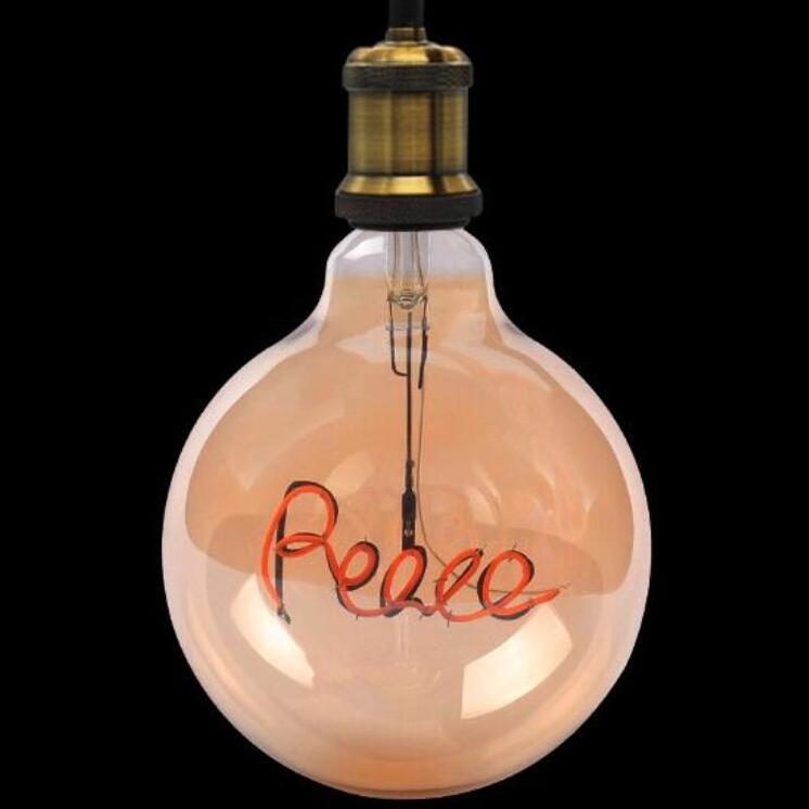 Decorative Peace Bulb Romantic Touch LED Bulb G125