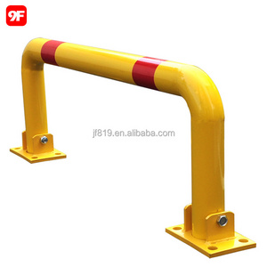 Steel parking space lock parking barrier