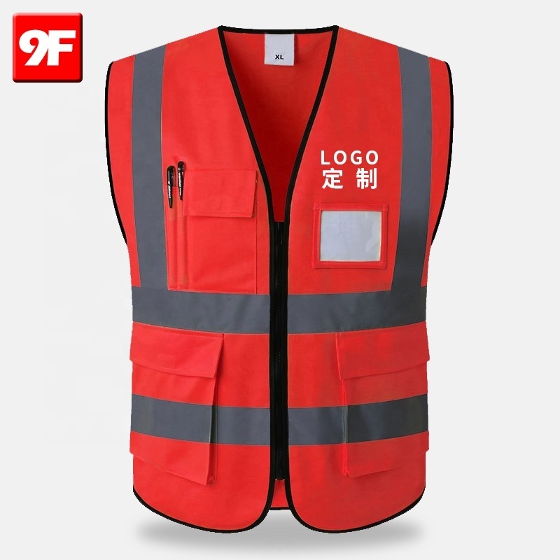 9F Red  Cheap Safety Reflective Vest