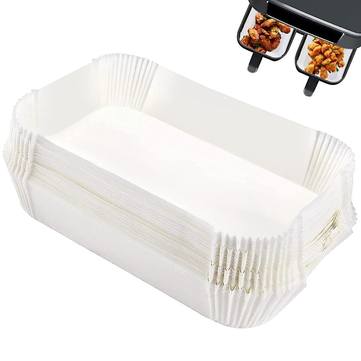 Rectangle Air Fryer Liners,100pcs air fryer parchment paper liners for Air Fryer Accessories