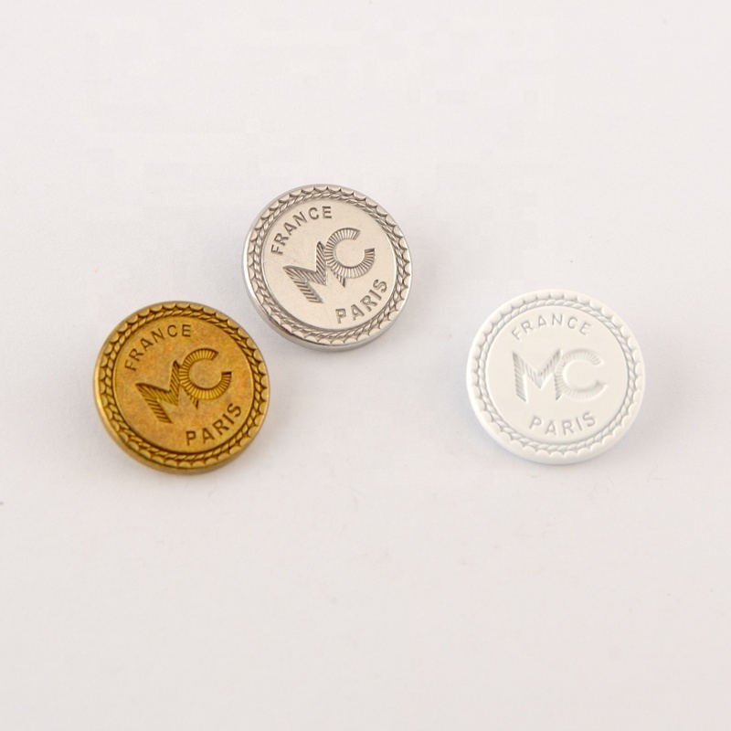 Sewing accessories Gold Color Suit Buttons For Coats