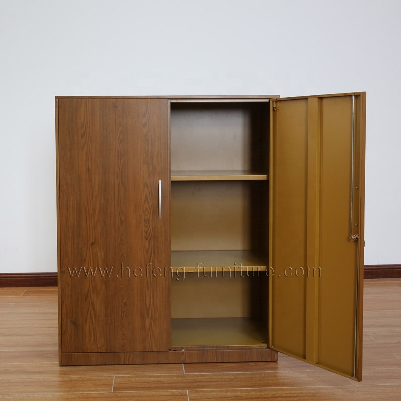 JF-C01BN Office Furniture Metal Cupboard Half Height Steel File Cabinet