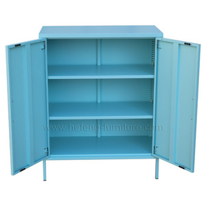 JIN FENG Bedroom Furniture Cabinet Designs for Living Room Metal Chest Storage Cabinet