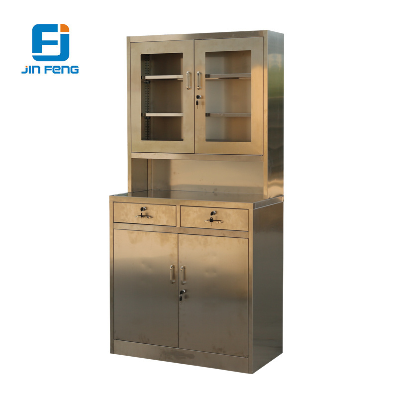 Clinic Stainless Steel Medicine Cabinet For Herbe Medicine