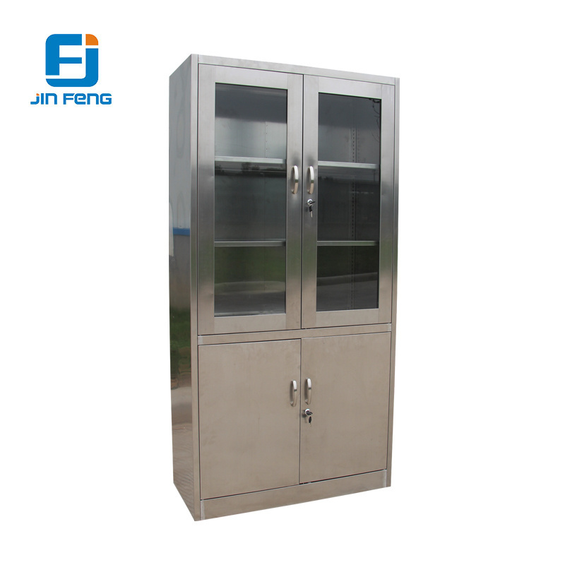 Clinic Stainless Steel Medicine Cabinet For Herbe Medicine