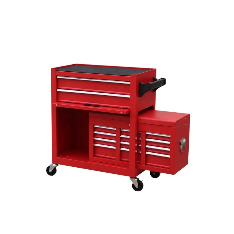 Metal Workshop Garage Tool Cabinet Storage Heavy Duty Mobile Tool Cart Tool Box Roller Cabinet