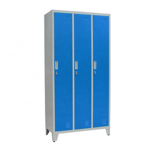 Three person golf club storage cabinet locker