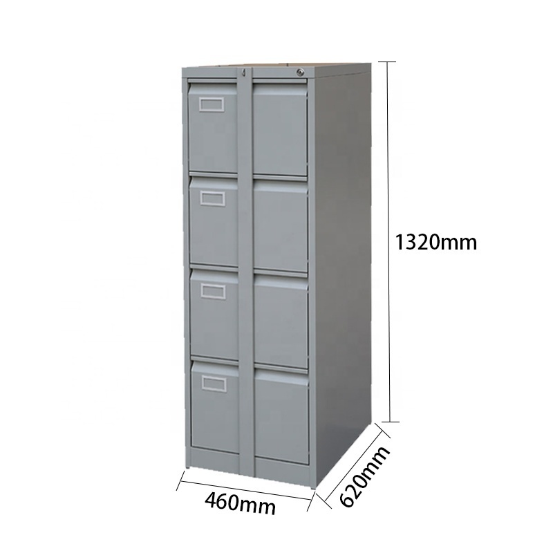 Luoyang JINFENG Office File Cabinet Drawers Filing Cabinet 4 Drawer With Safety Bar Lock